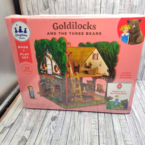 Goldilocks and the three bears- Storytime toys book and play set - Picture 3 of 3